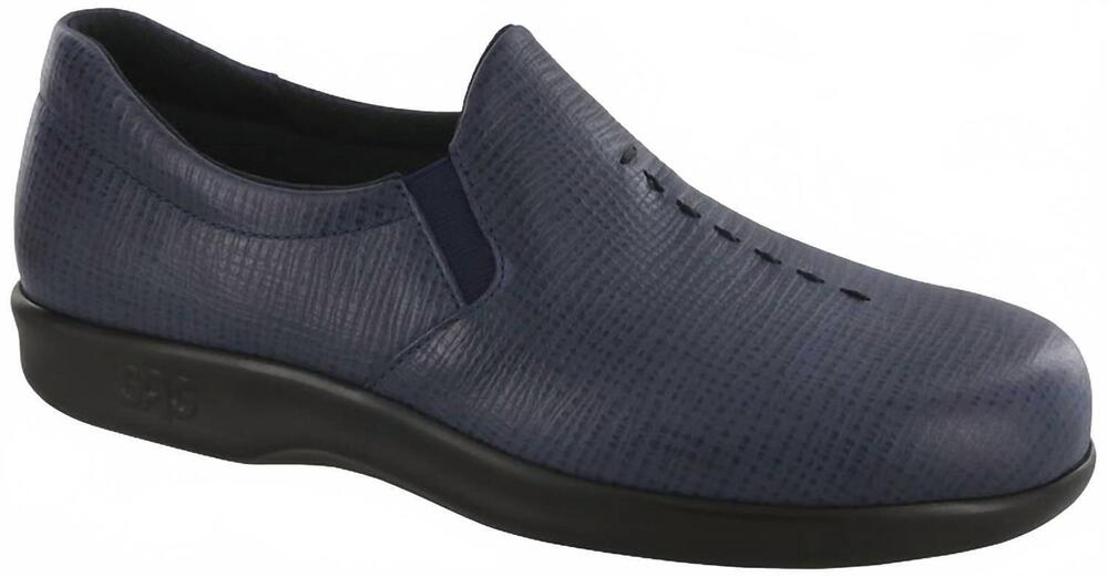 NEW SAS women's viva slip on loafer in blueberry